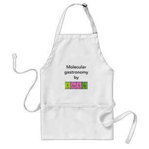 Yassin periodic table name apron