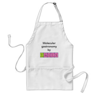 Yassin periodic table name apron