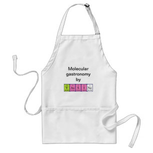 Yassine periodic table name apron