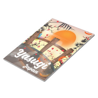 Yasugi Japan Blossom garden Notepad