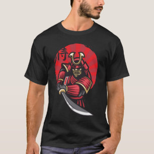 Yasuke Black Japanese Samurai Bushido Warrior Japa T-Shirt