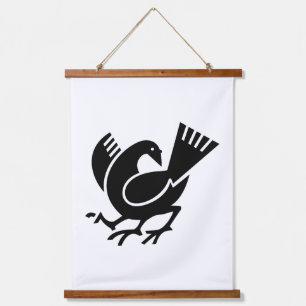 Yata crow hanging tapestry