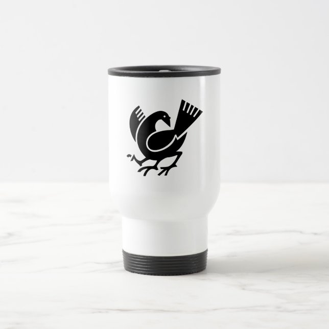 Yata crow travel mug (Center)