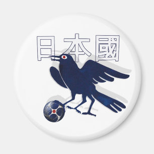 Yatagarasu soccer football Japan gifts Magnet