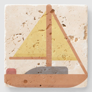 Yatch Stone Coaster