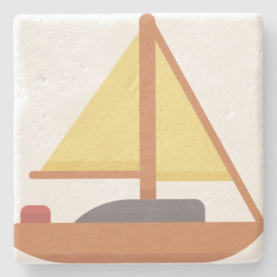 Yatch Stone Coaster