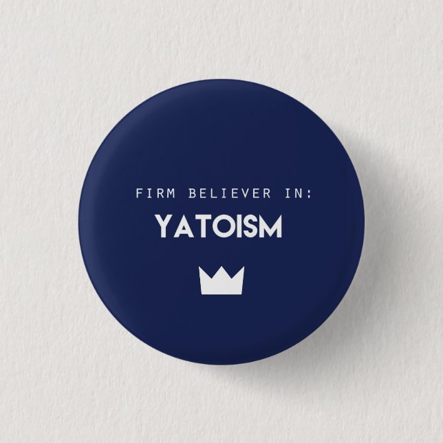 Yatoism Button (Front)