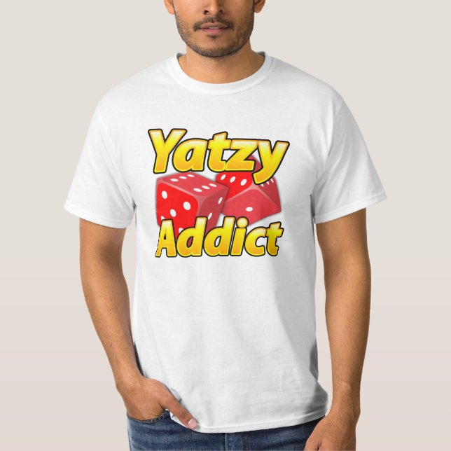 Yatzy Addict Pro Fun wear! T-Shirt (Front)