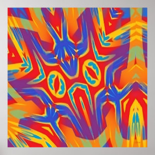 Yawn Over Baphomet Street Poster