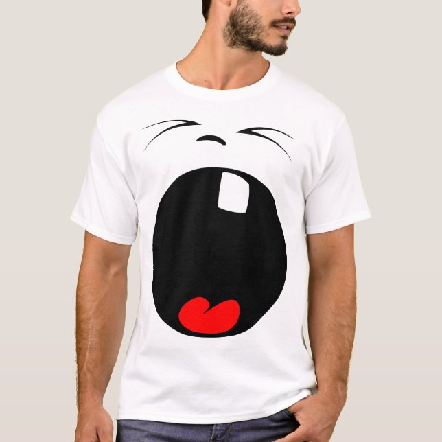 Yawning Face T-Shirt (Front)
