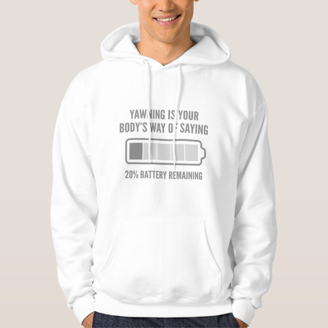Yawning Hoodie (Front)