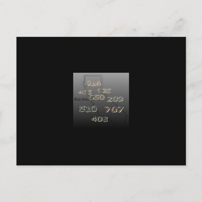 YAY AREA POSTCARD (Front)