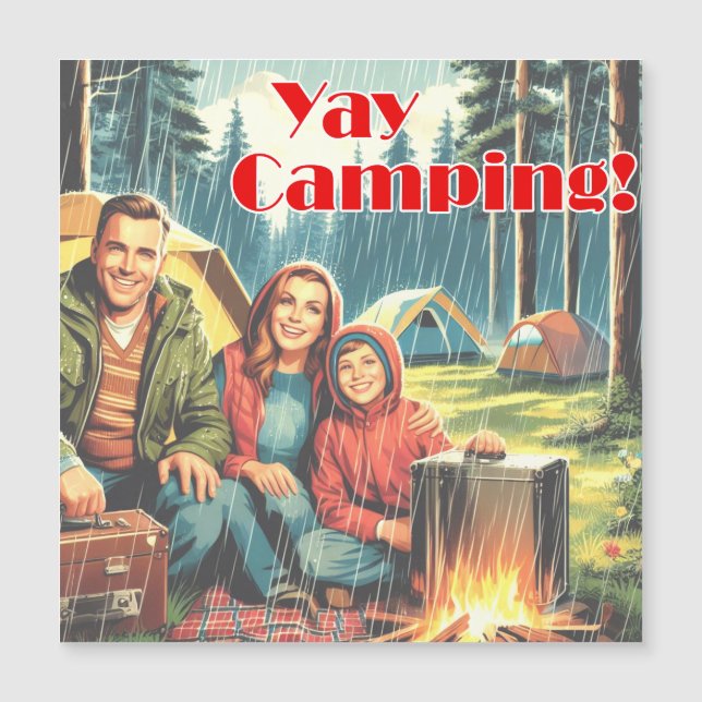 Yay Camping In The Rain (Front)