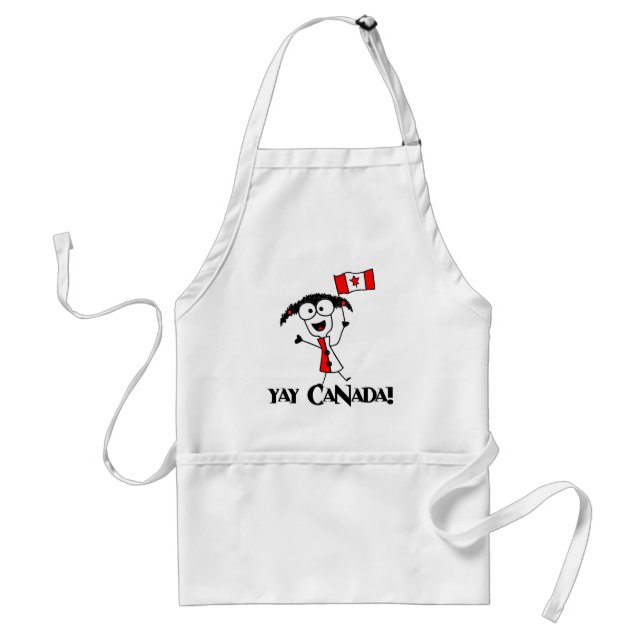Yay Canada! Apron (Front)