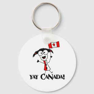 Yay Canada! Keychain