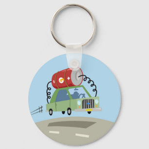 Yay For Colour Battery Car Key Ring