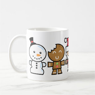 Yay For Colour Five Xmas Characters Coffee Mug