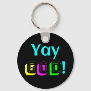 Yay God Key Ring
