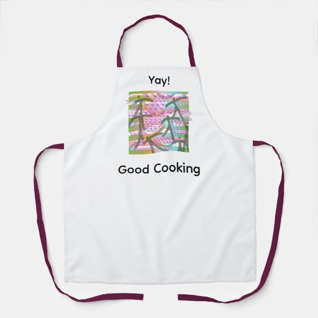Yay! Good Cooking Apron (Front)
