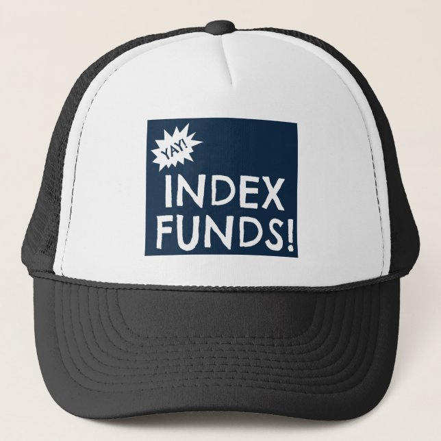 Yay Index Funds Trucker Hat (Front)