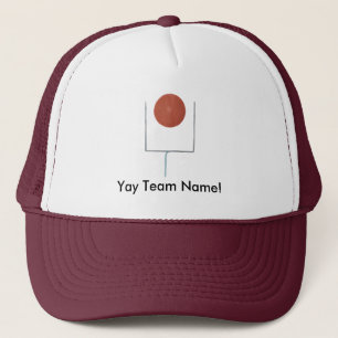 Yay Team Custom Football Hats