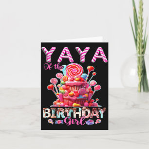 Yaya of The Birthday Girl Sweet Candy Matching Card
