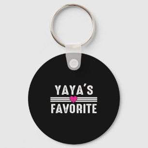 Yaya's Favorite  Key Ring