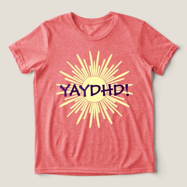 YAYDHD  Tri-Blend SHIRT (Design Front)
