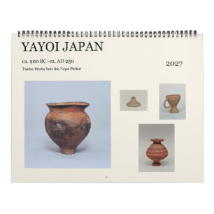 Yayoi Japan Twelve Works of Art 2027 Calendar