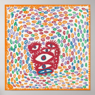 Yayoi Kusama Art 4 Poster
