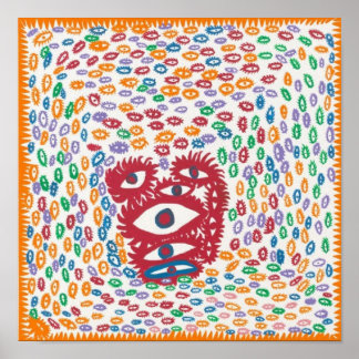 Yayoi Kusama Art 4 Poster