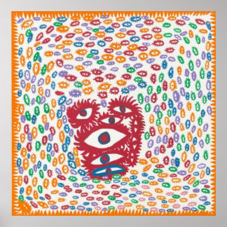Yayoi Kusama Art 4 Poster