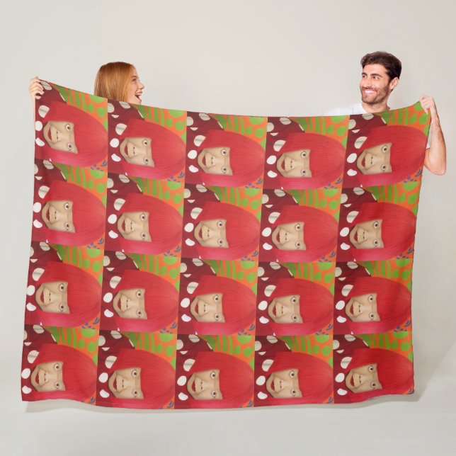 Yayoi Kusama Fleece Blanket (In Situ)