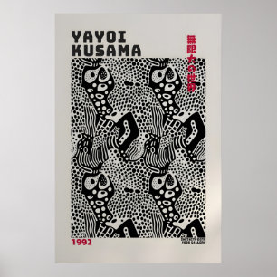 Yayoi Kusama Poster - Abstract Yayoi Kusama Print