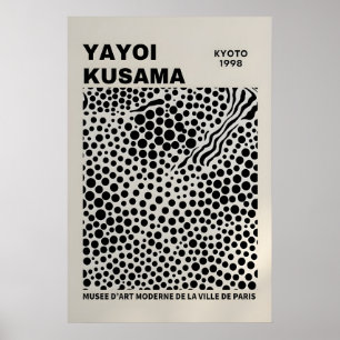 Yayoi Kusama Print - Abstract Yayoi Kusama Poster