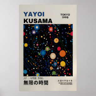 Yayoi Kusama Print - Abstract Yayoi Kusama Poster