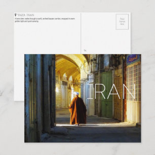 Yazd, Iran Travel Postcard