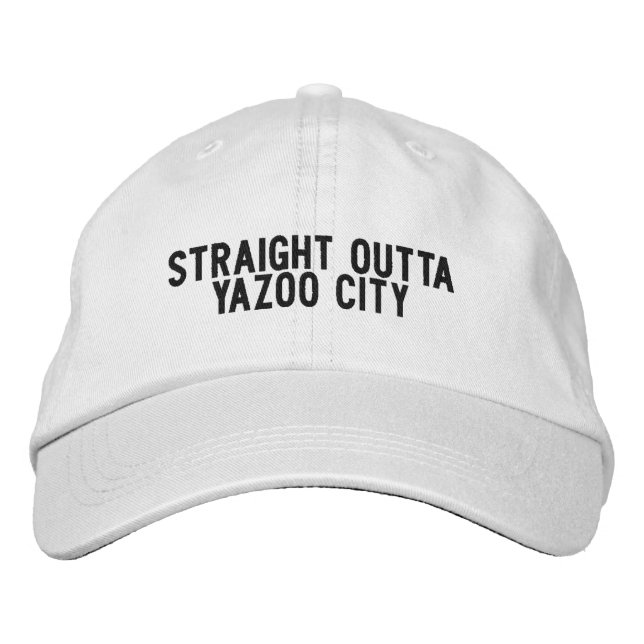 YAZOO CITY Mississippi Hat (Front)