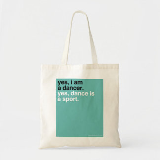 YBN: Yes, I am a dancer Tote Bag