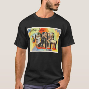Ybor City Florida FL Old Vintage Travel Souvenir T-Shirt