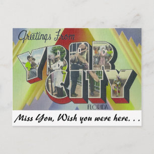 Ybor City, Florida Postcard