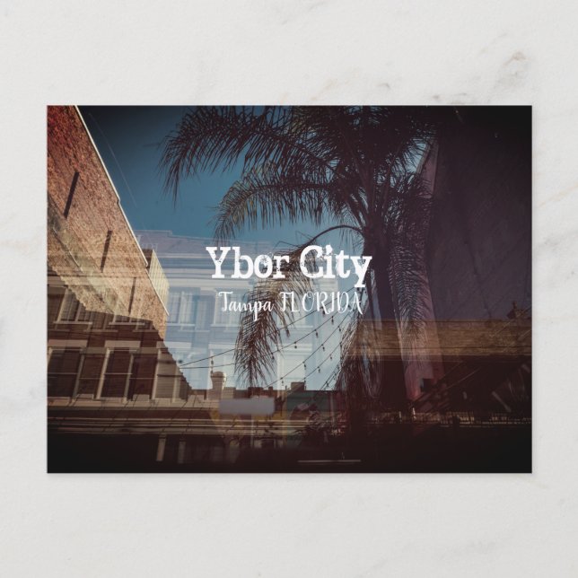 Ybor City, Tampa FLORIDA  Postcard (Front)
