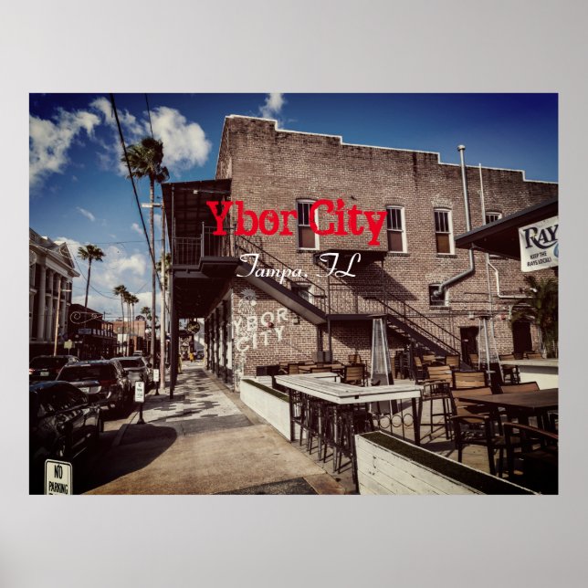 Ybor City, Tampa FLORIDA  Poster (Front)