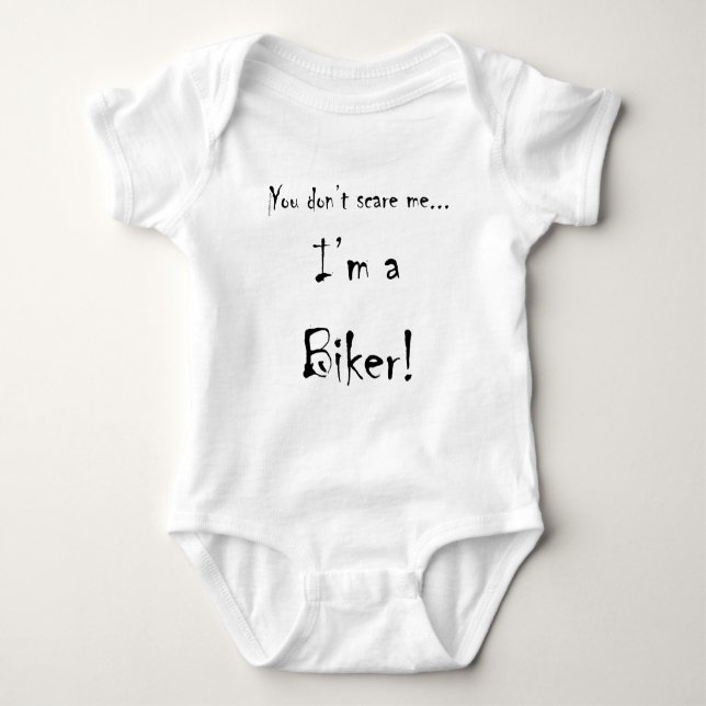 YDSM...Biker Baby Bodysuit (Front)