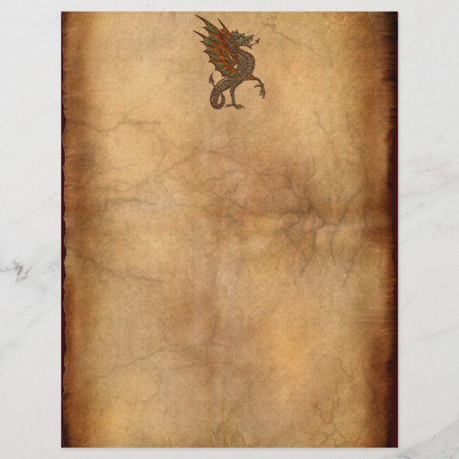 Ye Old Mediaeval Dragon Design (Front)