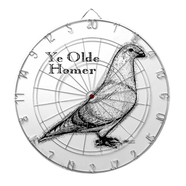 Ye Olde Homer Dartboard (Front)