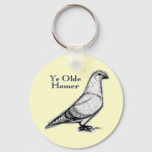 Ye Olde Homer Key Ring