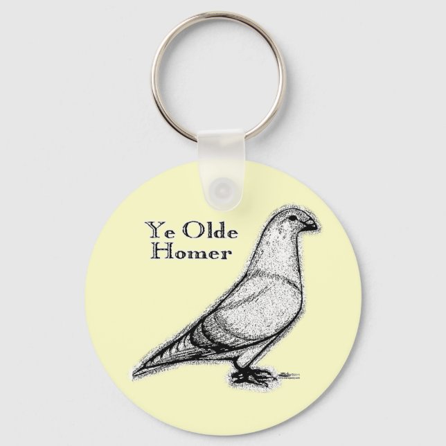 Ye Olde Homer Key Ring (Front)