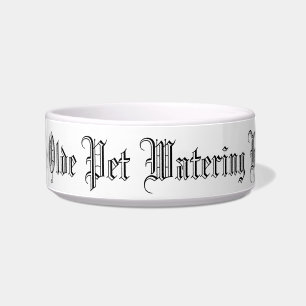 Ye Olde Pet Watering Bowl by Maureen Girard