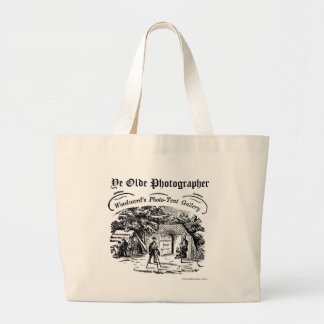 Ye Olde Photographer-Tent Gallery Large Tote Bag